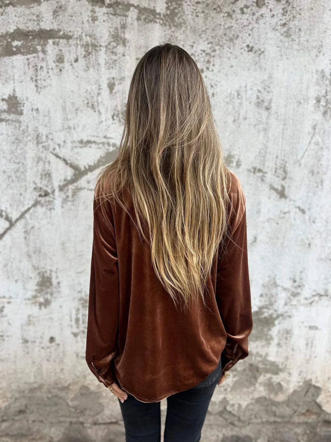 Fleur | Elegantes Hemd aus Samt