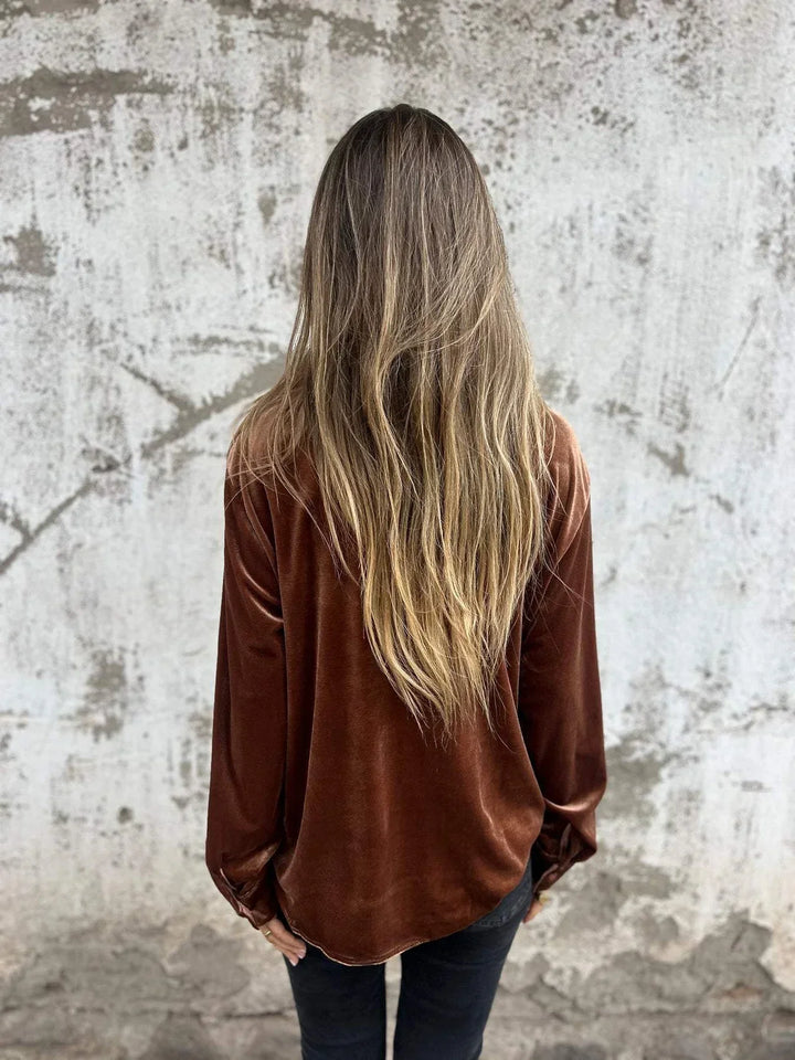 Fleur | Elegantes Hemd aus Samt